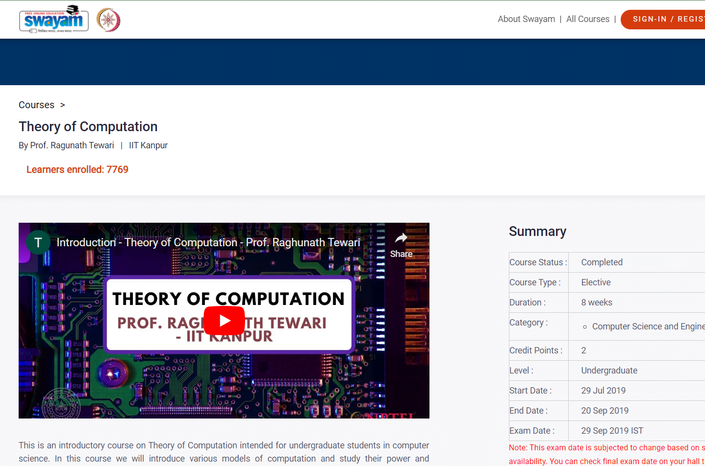 TOC- theory of computation